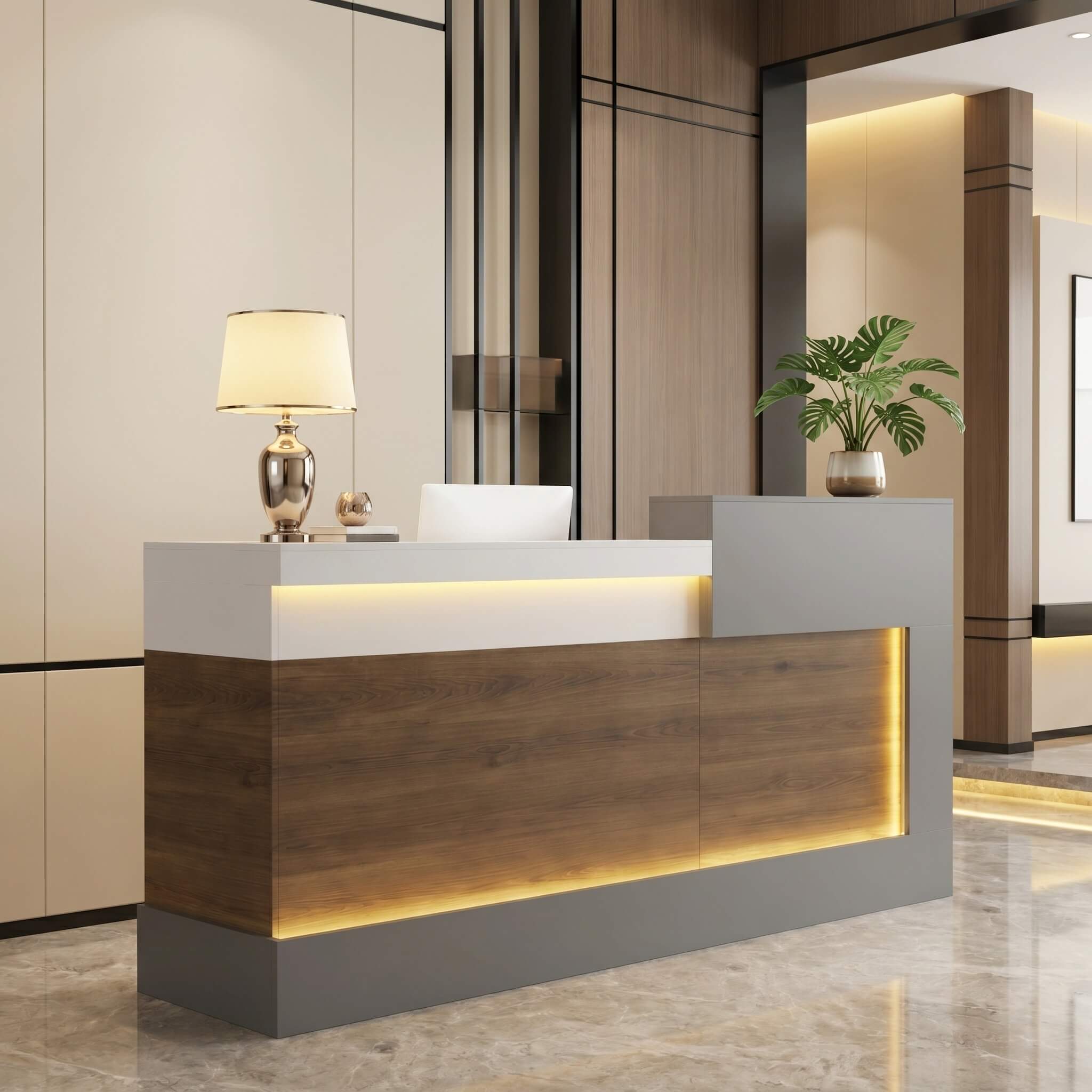 Professional Receptionist Desk | Reception Counter for Sale|ANZHAP