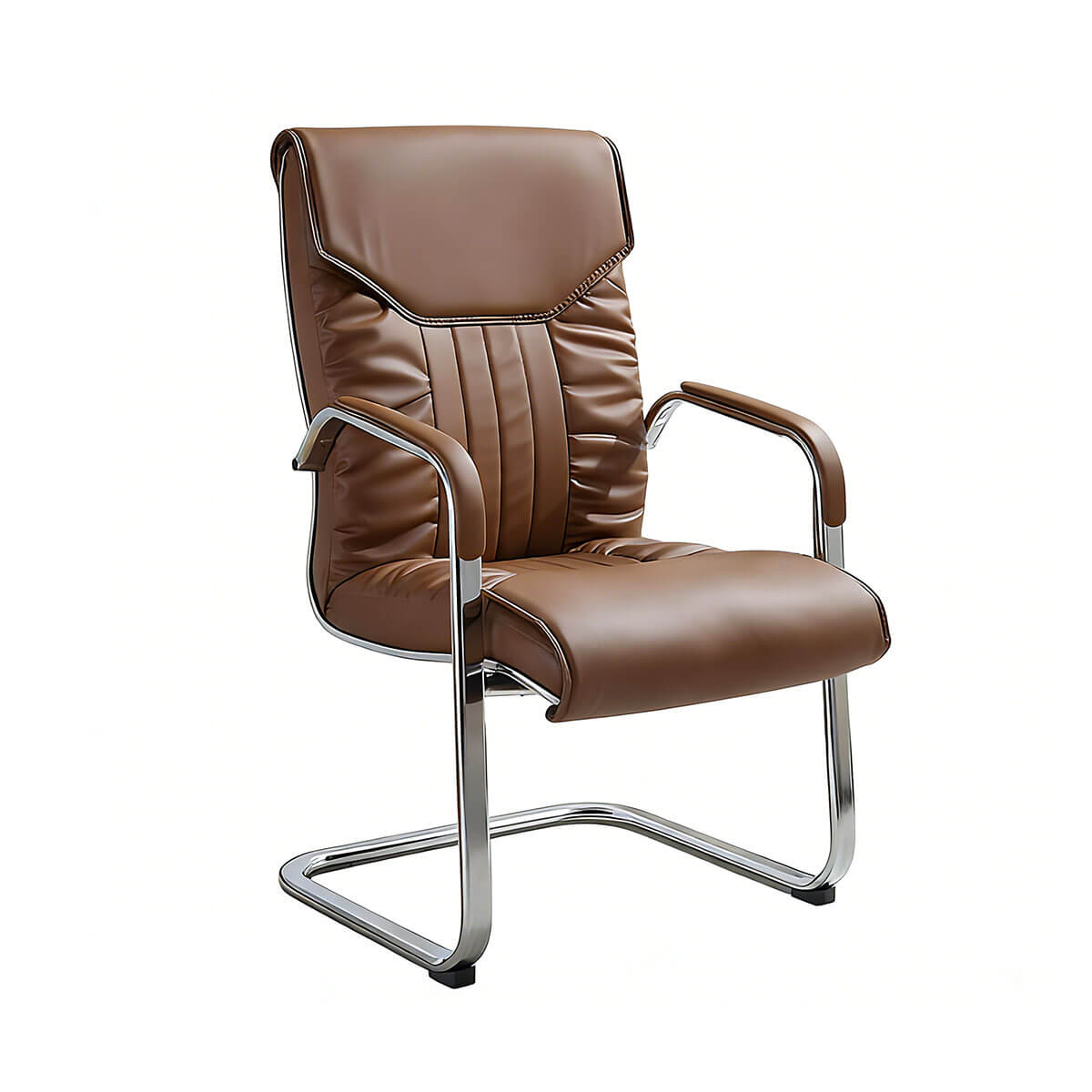 Black Leather Director Chair - Ergonomic High Back Swivel Office Chair - ANZHAP YZ-707 Main picture 3