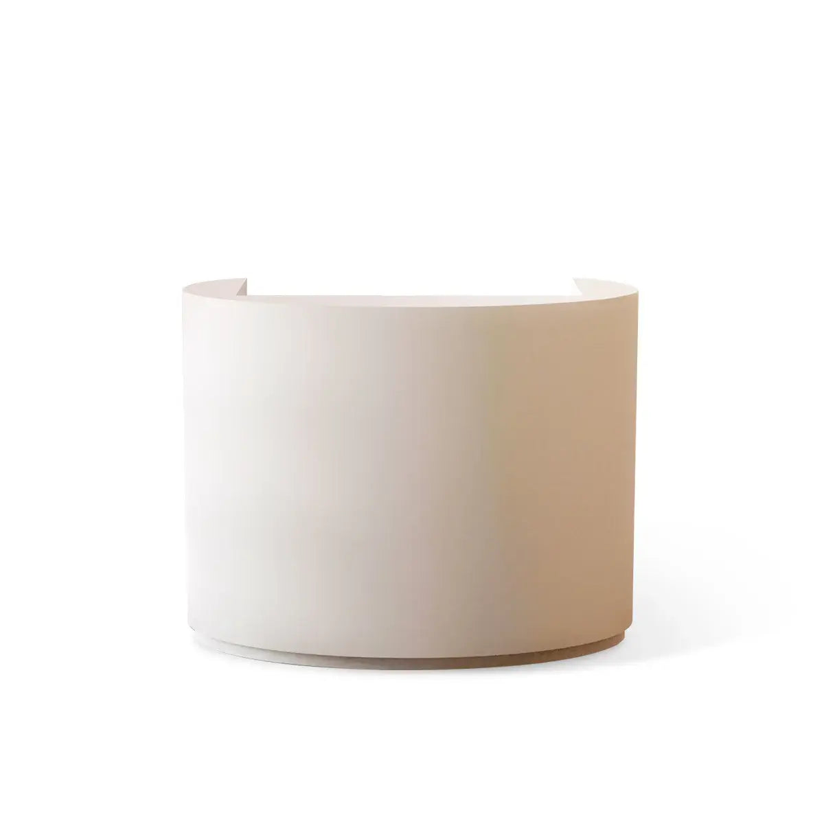 Compact Round Front Desk Space-Saving Salon Welcome Counter ANZHAP-JDT-7306-mainpictures 1
