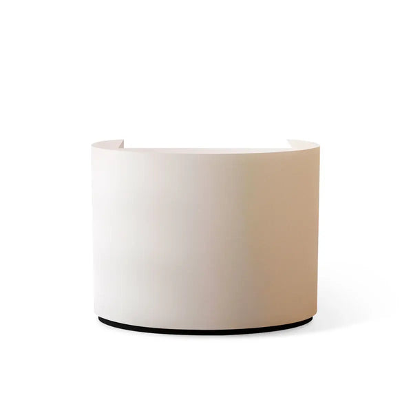 Compact Round Front Desk Space-Saving Salon Welcome Counter ANZHAP-JDT-7306-mainpictures 2