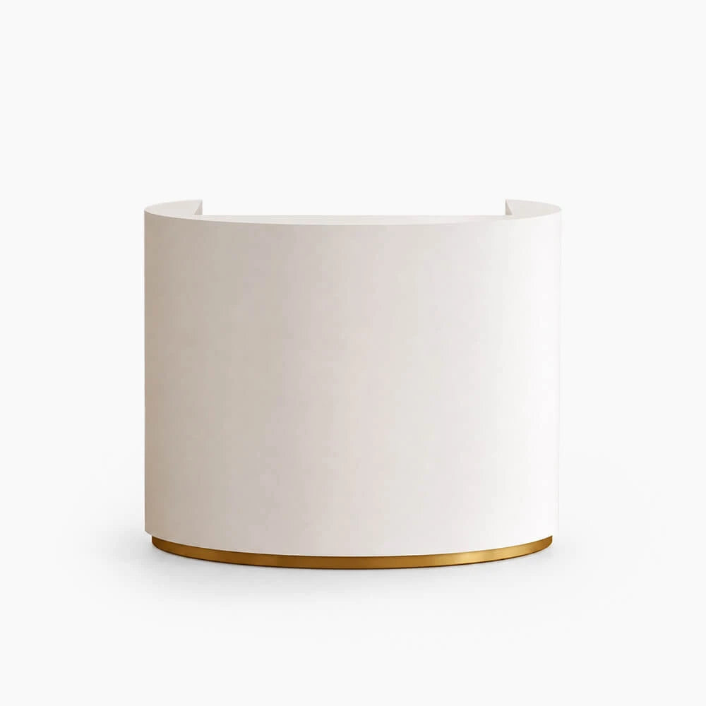 Compact Round Front Desk Space-Saving Salon Welcome Counter ANZHAP-JDT-7306-mainpictures 3