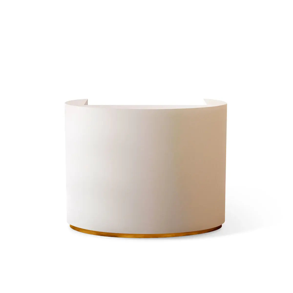Compact Round Front Desk Space-Saving Salon Welcome Counter ANZHAP-JDT-7306-mainpictures 3