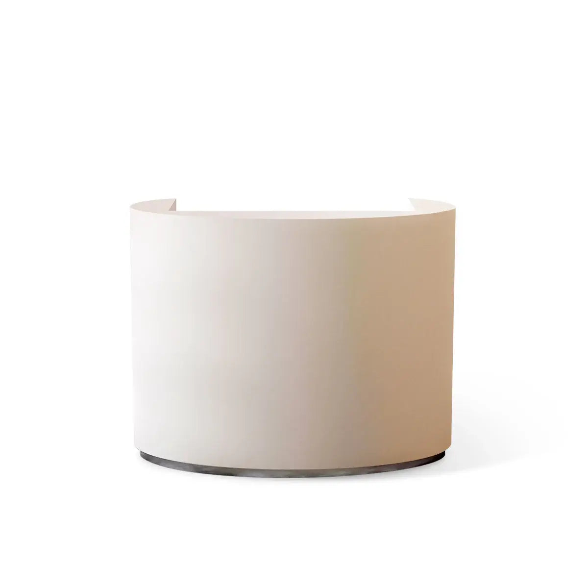 Compact Round Front Desk Space-Saving Salon Welcome Counter ANZHAP-JDT-7306-mainpictures 4