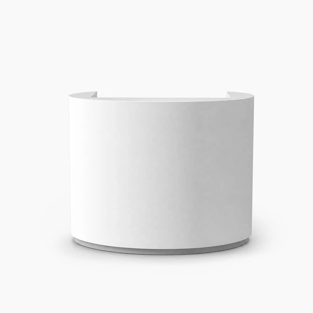 Compact Round Front Desk Space-Saving Salon Welcome Counter ANZHAP-JDT-7306-mainpictures 5