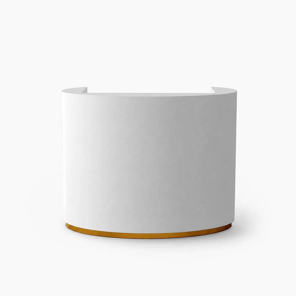 Compact Round Front Desk Space-Saving Salon Welcome Counter ANZHAP-JDT-7306-mainpictures 7