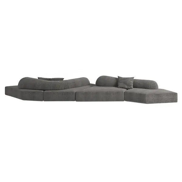 Curved Office Reception Sofa Large Lobby Welcome Couch ANZHAP-BSF-2018-mainpictures 35