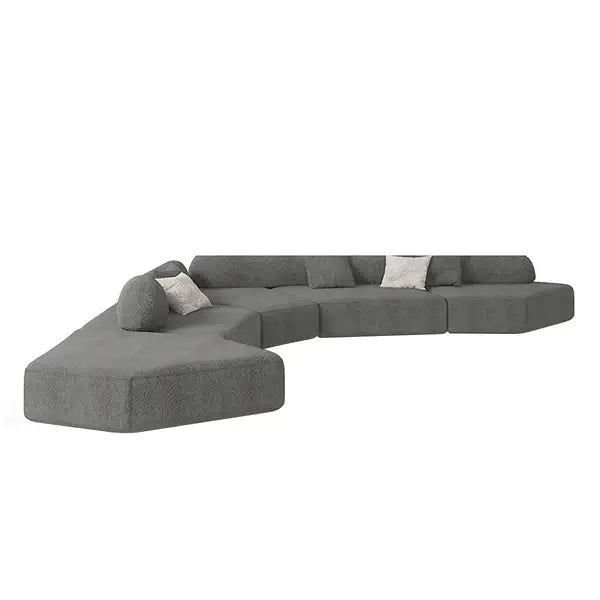 Curved Office Reception Sofa Large Lobby Welcome Couch ANZHAP-BSF-2018-mainpictures 36