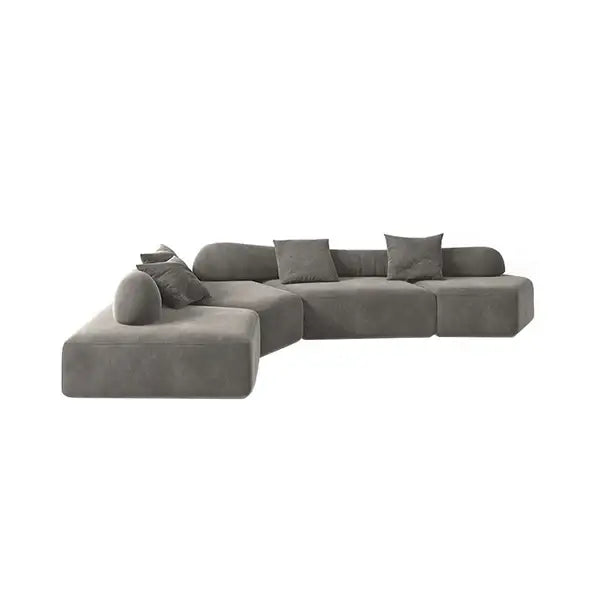 Curved Office Reception Sofa Large Lobby Welcome Couch ANZHAP-BSF-2018-mainpictures 48