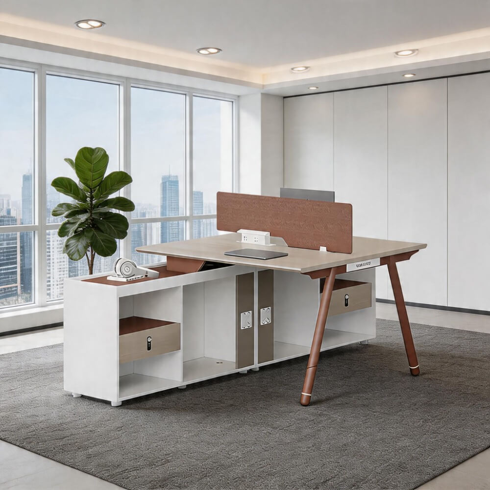 Designer Office Desk - Aesthetic Minimalist Desk Setup ANZHAP-BGZ-204-mainpictures1 1