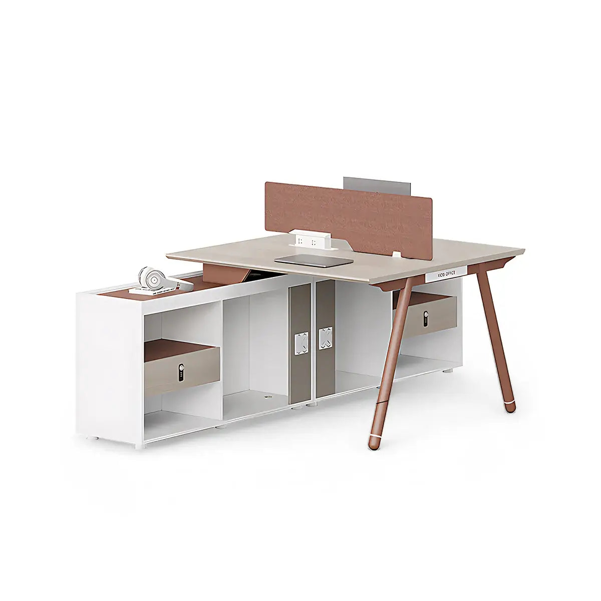 Designer Office Desk - Aesthetic Minimalist Desk Setup ANZHAP-BGZ-204-mainpictures 22