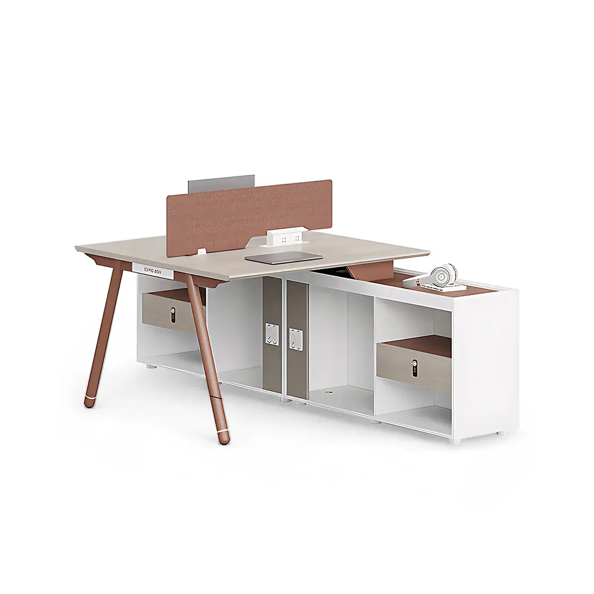 Designer Office Desk - Aesthetic Minimalist Desk Setup ANZHAP-BGZ-204-mainpictures 23