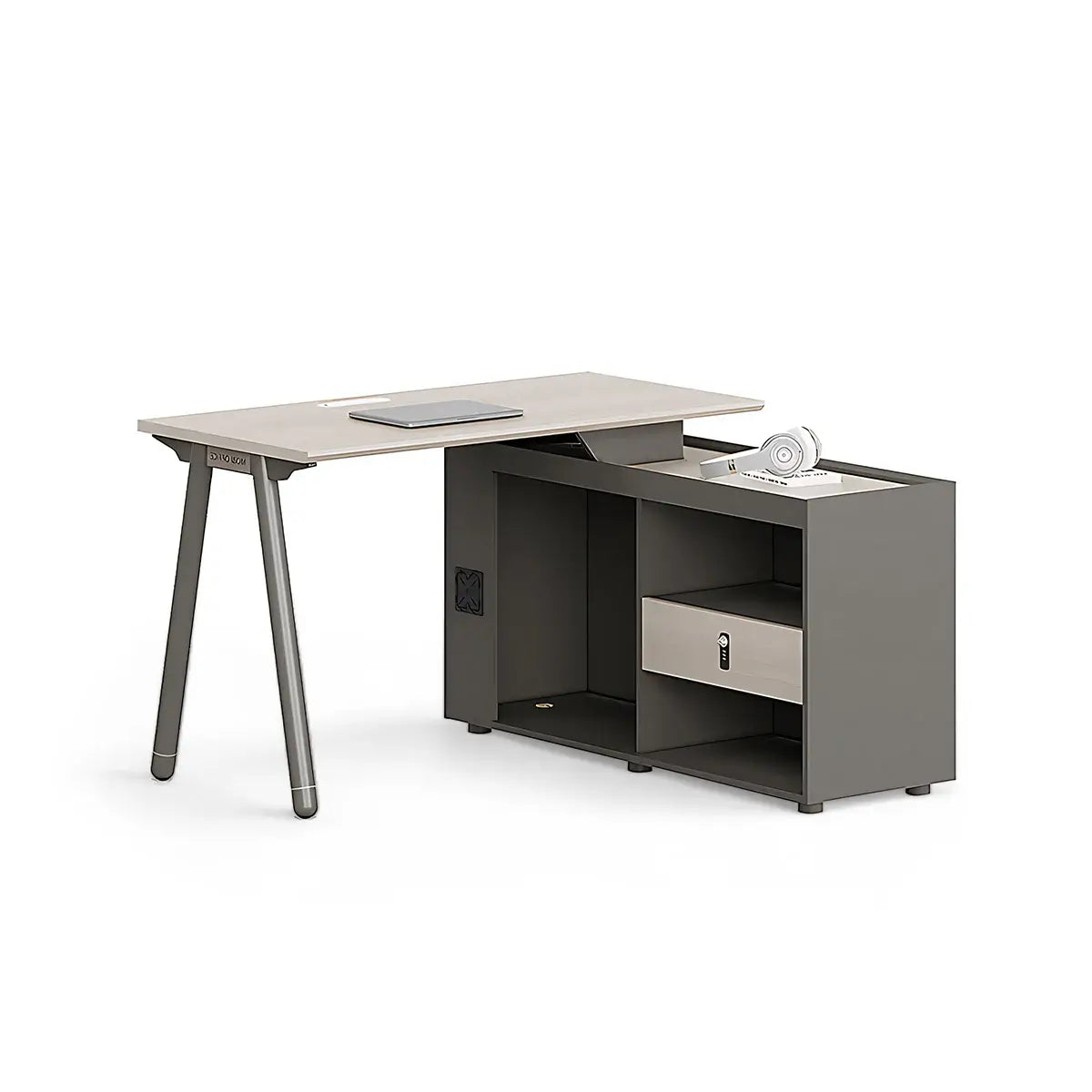 Designer Office Desk - Aesthetic Minimalist Desk Setup ANZHAP-BGZ-204-mainpictures 29