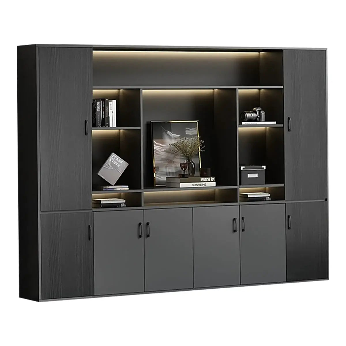 L-Shaped Office Desk with Lockable Storage DrawersANZHAP- LBZ-2082-mainpictures 7