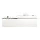L160*W61*H99cm / White + Gray / In View Left Side Highter