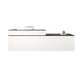 L180*W61*H99cm / White+Black / In View Right Side Highter