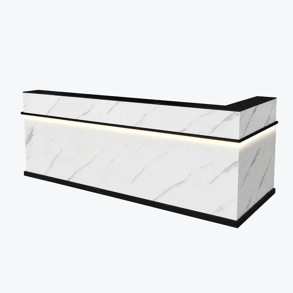 LED Business Reception Desk Checkout Counter Marble Retail Desk ANZHAP-JDT-1049-mianpictures 7
