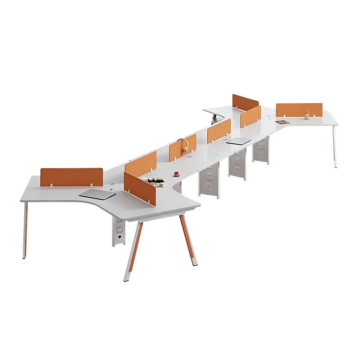 Large Agency Creative Desk - Modern Office Workstation ANZHAP-YGZ-2014-mainpictures 15