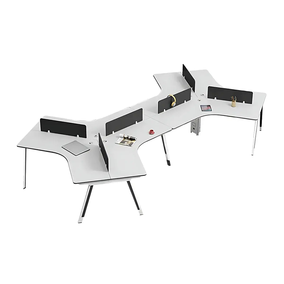 Large Agency Creative Desk - Modern Office Workstation ANZHAP-YGZ-2014-mainpictures 19