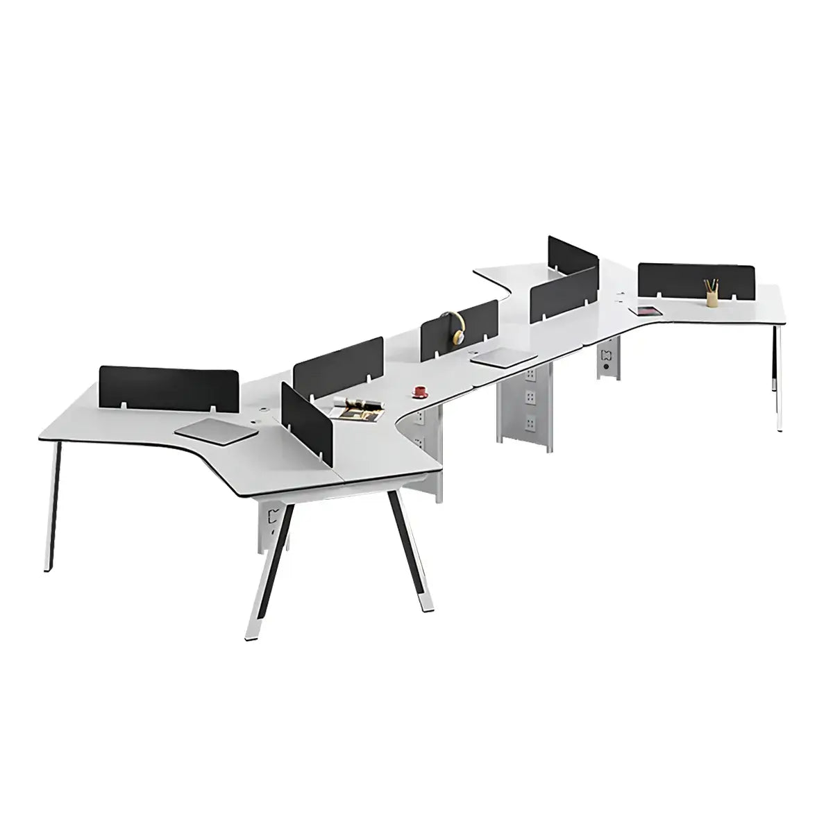 Large Agency Creative Desk - Modern Office Workstation ANZHAP-YGZ-2014-mainpictures 21