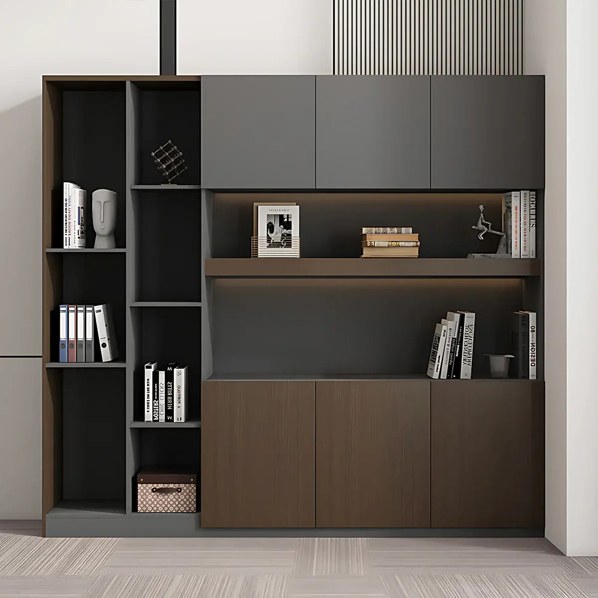 Large Capacity Office Storage Cabinet File Bookshelf ANZHAP-WJG-2150-mian pictures 18