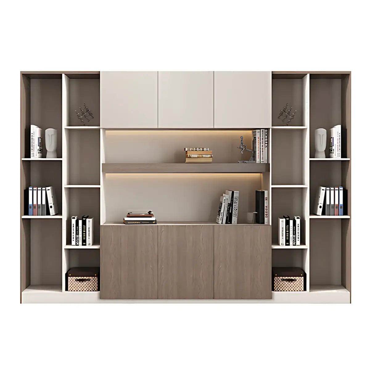 Large Capacity Office Storage Cabinet File Bookshelf ANZHAP-WJG-2150-mian pictures 26