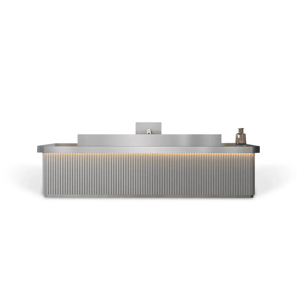 Large Fully Assembled Reception Counter Modern White LED Front Desk ANZHAP- JDT-7162-mainpictures 8
