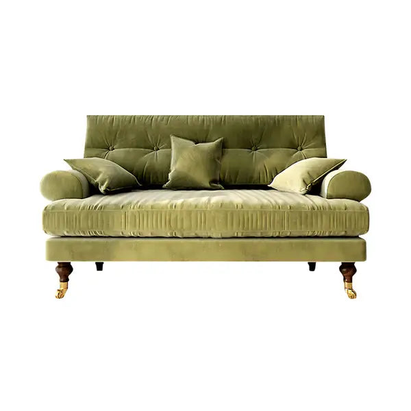 Mid Century Modern Velvet Sofa 3-Seater Lounge Couch ANZHAP-BSF-14-mainpictures 12