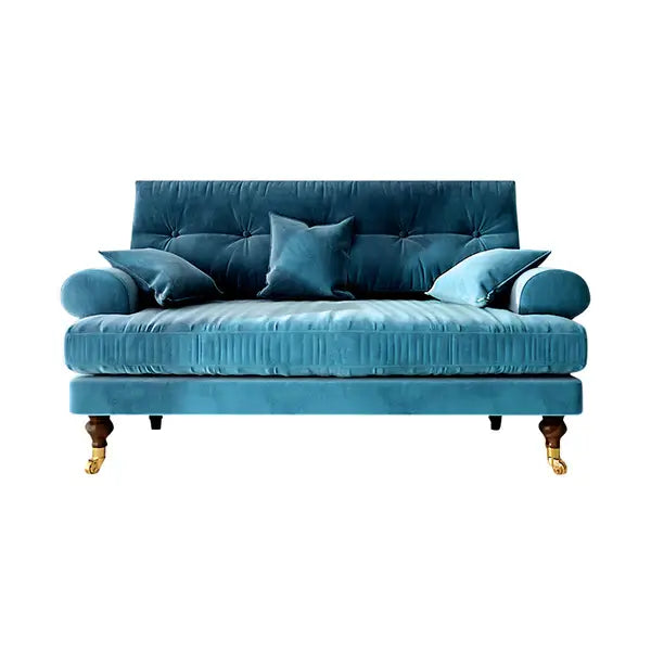 Mid Century Modern Velvet Sofa 3-Seater Lounge Couch ANZHAP-BSF-14-mainpictures 27