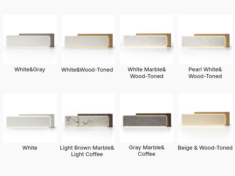 Modern Dental Reception Desk for Clinics and Offices - Color Options