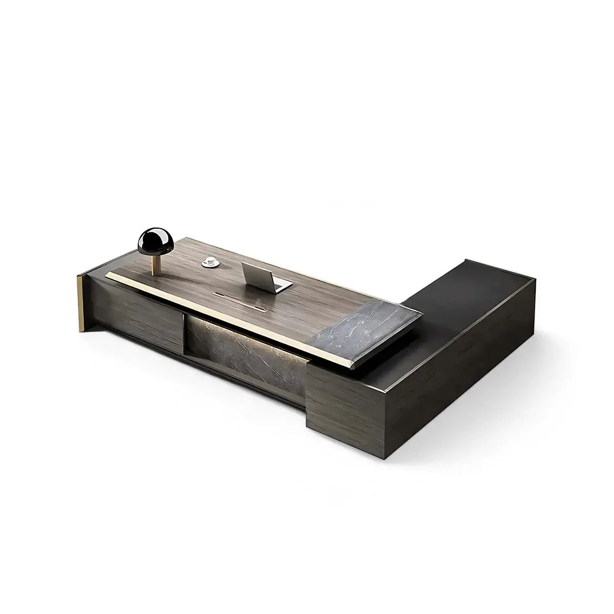 Modern CEO Office Table - Minimalist Executive Workstation ANZHAP-LBZ-708-mianpictures 1