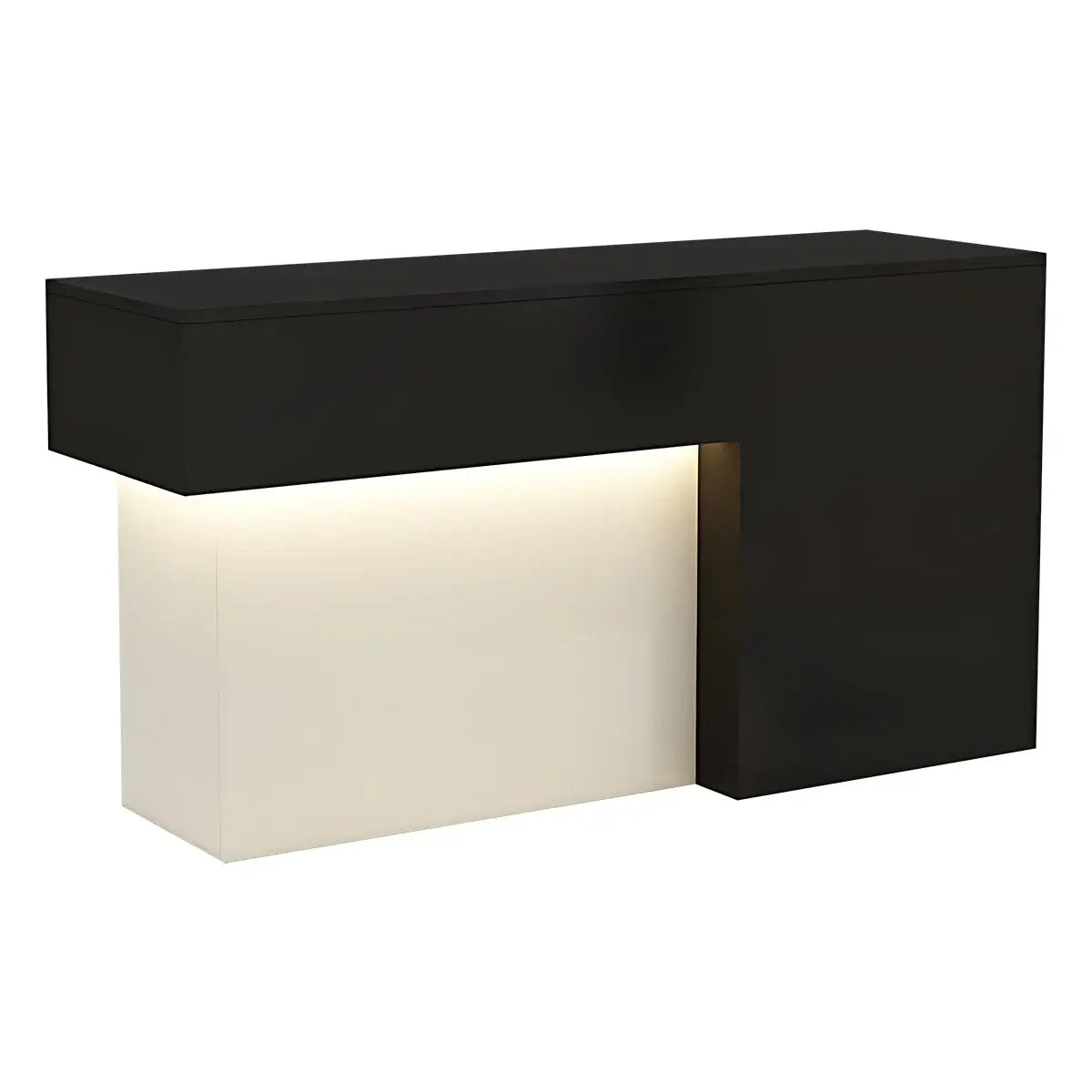 Modern Compact Front Desk with LED Space-Saving Welcome Counter ANZHAP-JDT-2267-mainpict ures 7