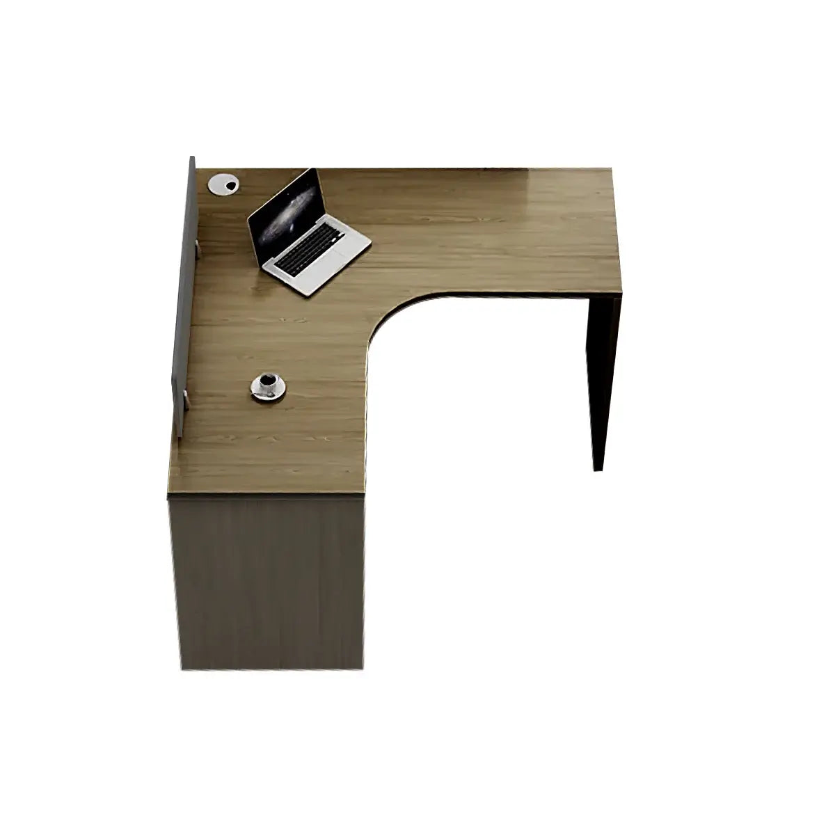 Modern Curved Adjustable Desk - Creative Agency Workstation ANZHAP- BGZ-007-mainpictures 106
