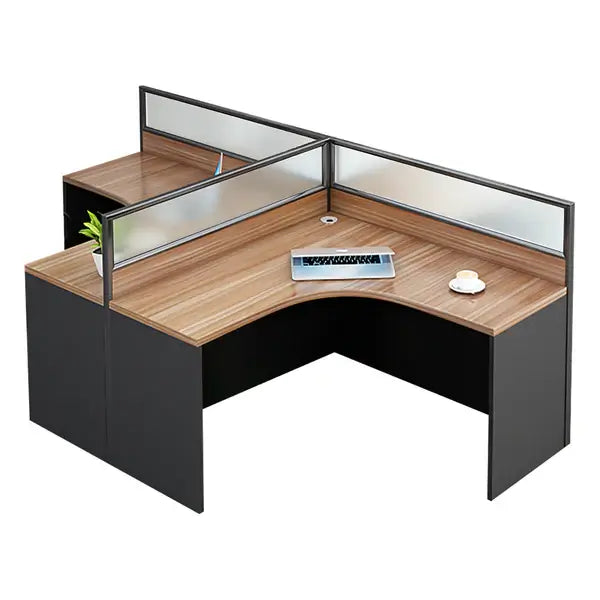 Modern Curved Office Table - Compact Workstation with Drawers ANZHAP- BGZ-2024-mainpictures 17
