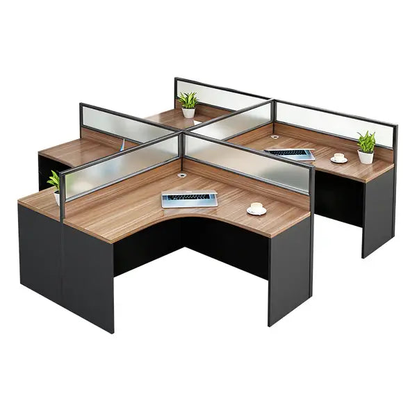 Modern Curved Office Table - Compact Workstation with Drawers ANZHAP- BGZ-2024-mainpictures 23