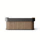 Walnut+Grey / L100*W60*H100cm