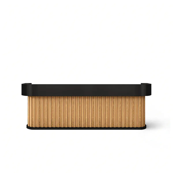 Modern Curved Salon Reception Desk Affordable Beauty Shop Counter ANZHAP-JDT-2028-mainpictures 2