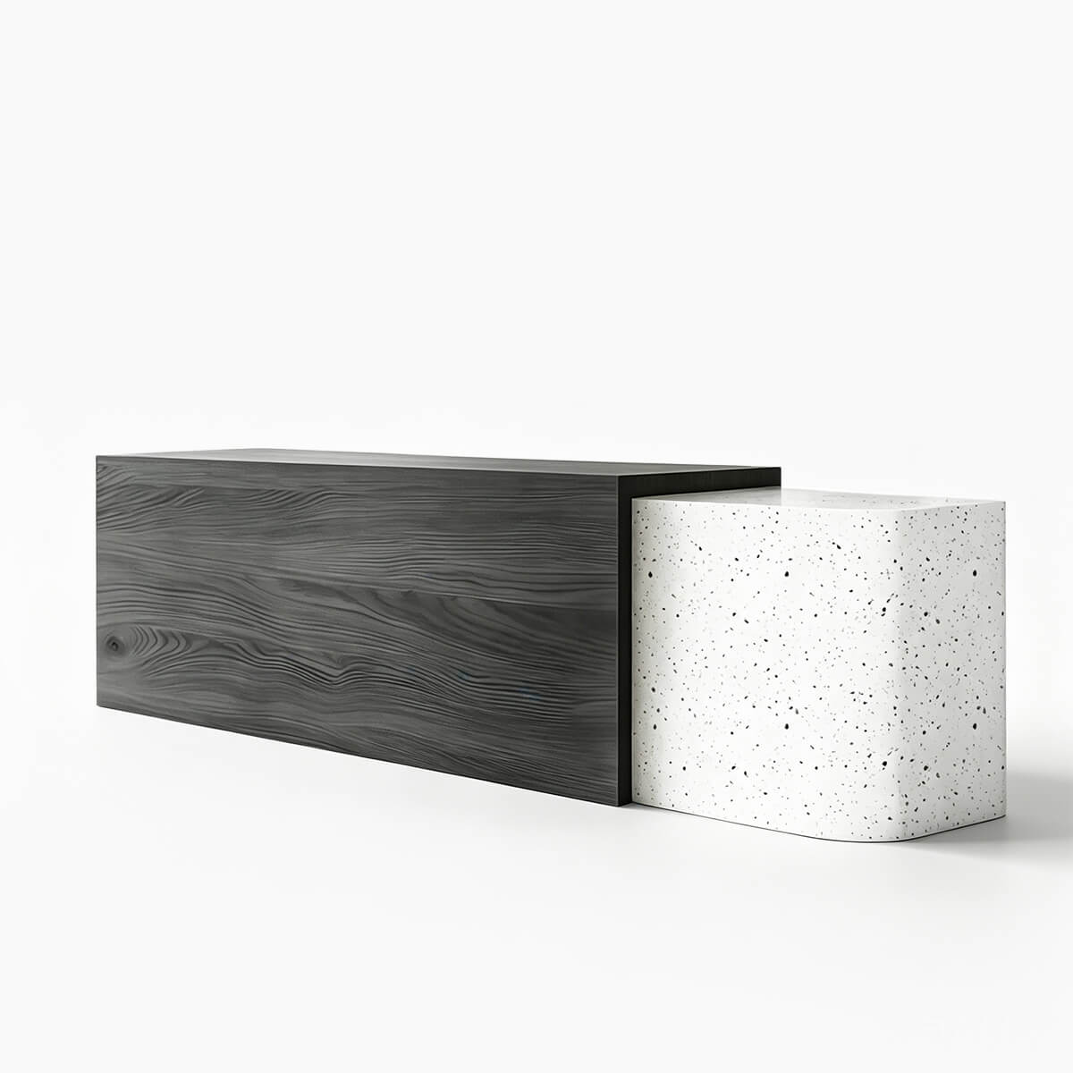 Modern Dual-Tone Reception Counter with Lockable Storage-JDT-2357-mainpictures 19