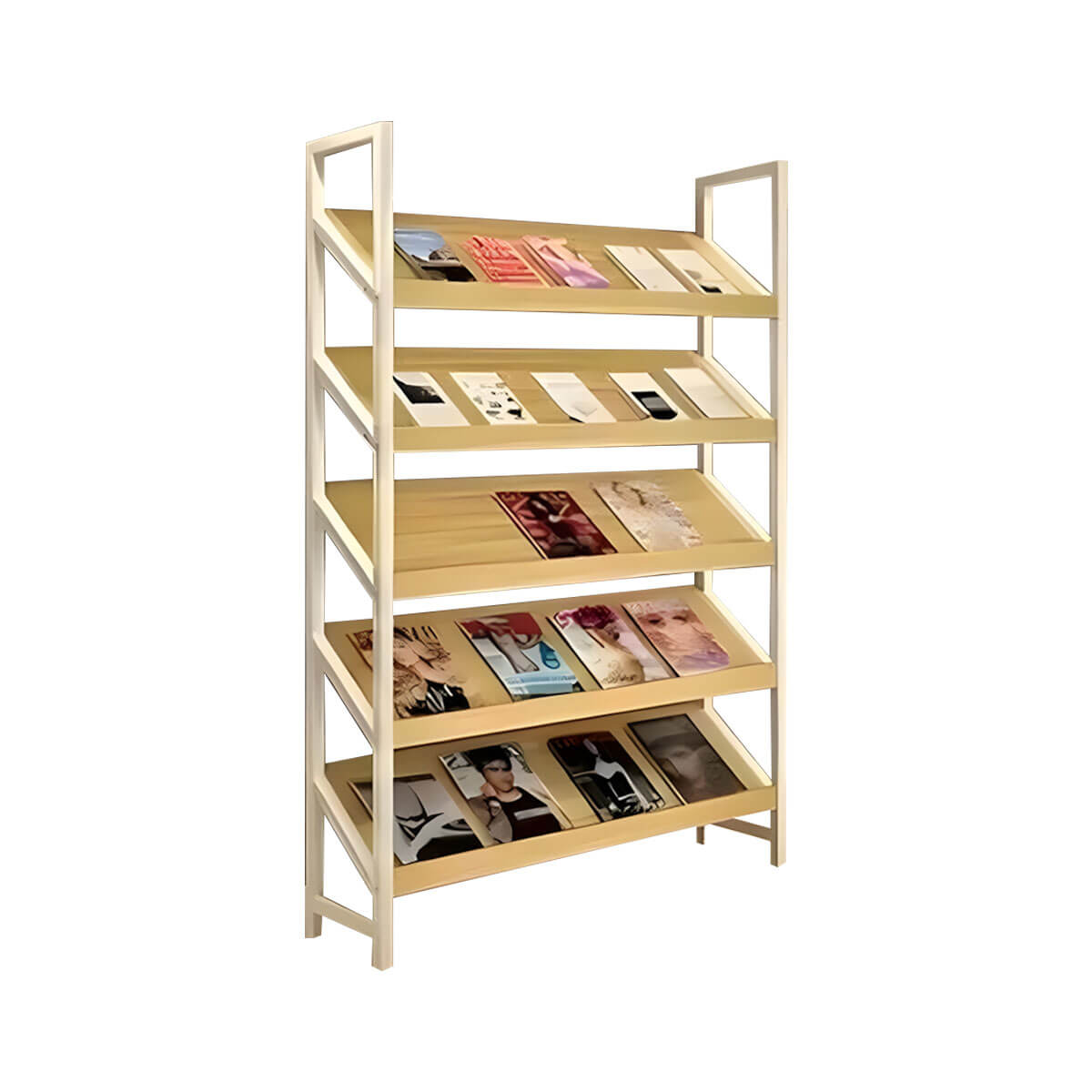 Modern Freestanding Display Shelf and Office Bookcase - ANZHAP ZZJ-008 Main picture 20