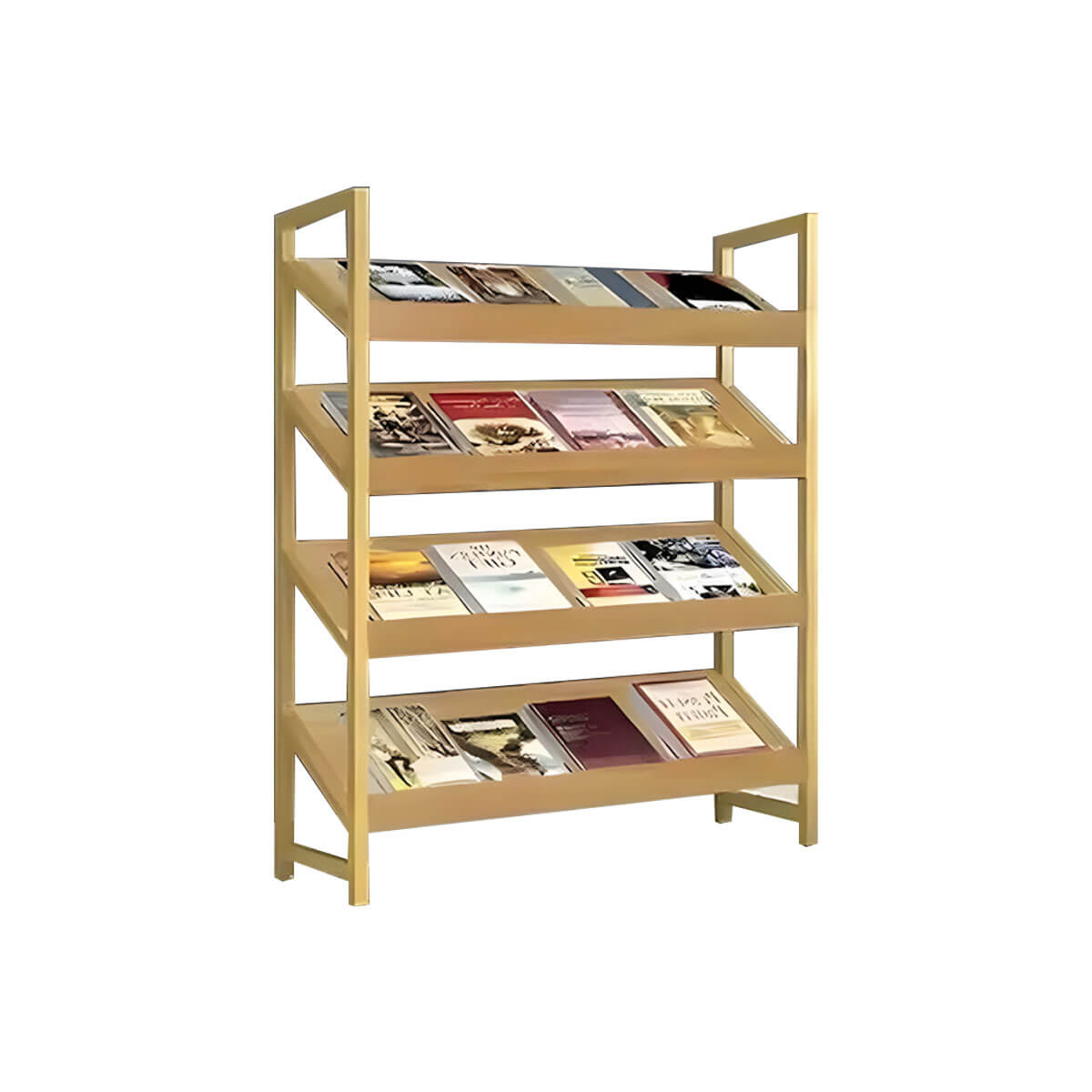 Modern Freestanding Display Shelf and Office Bookcase - ANZHAP ZZJ-008 Main picture 25