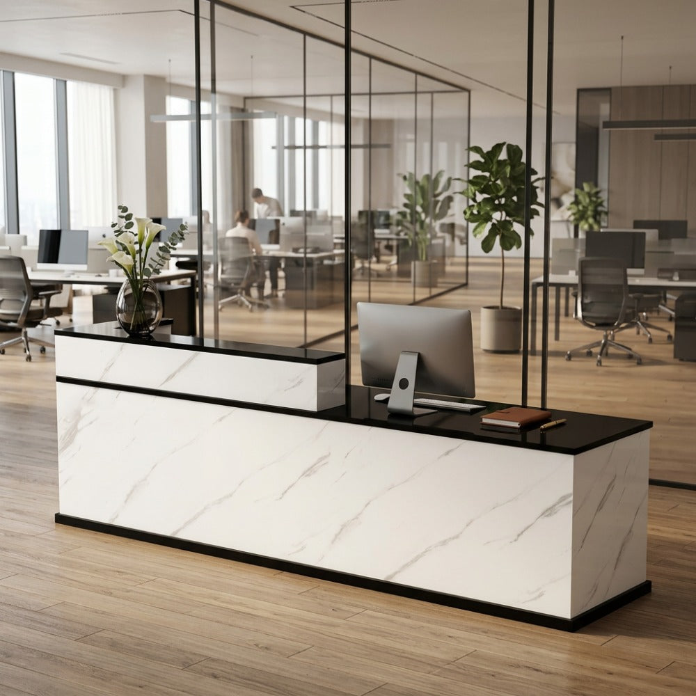 Modern Front Desk for Professional Corporate Entrances - ANZHAP JDT-712 Main picture 4.0
