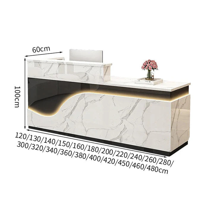Modern Front Desk for Professional Reception Office Spaces-JDT-K059-main pictures 1