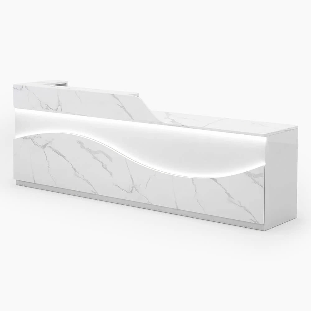 Modern Large White Reception Desk with LED Salon Office Front Desk ANZHAP-JDT-2226-mainpictures 24