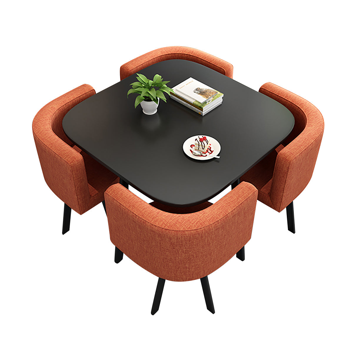 Modern Nesting Table and Chairs for Boutique Office Breakrooms - ANZHAP JDZH-009 Main picture058