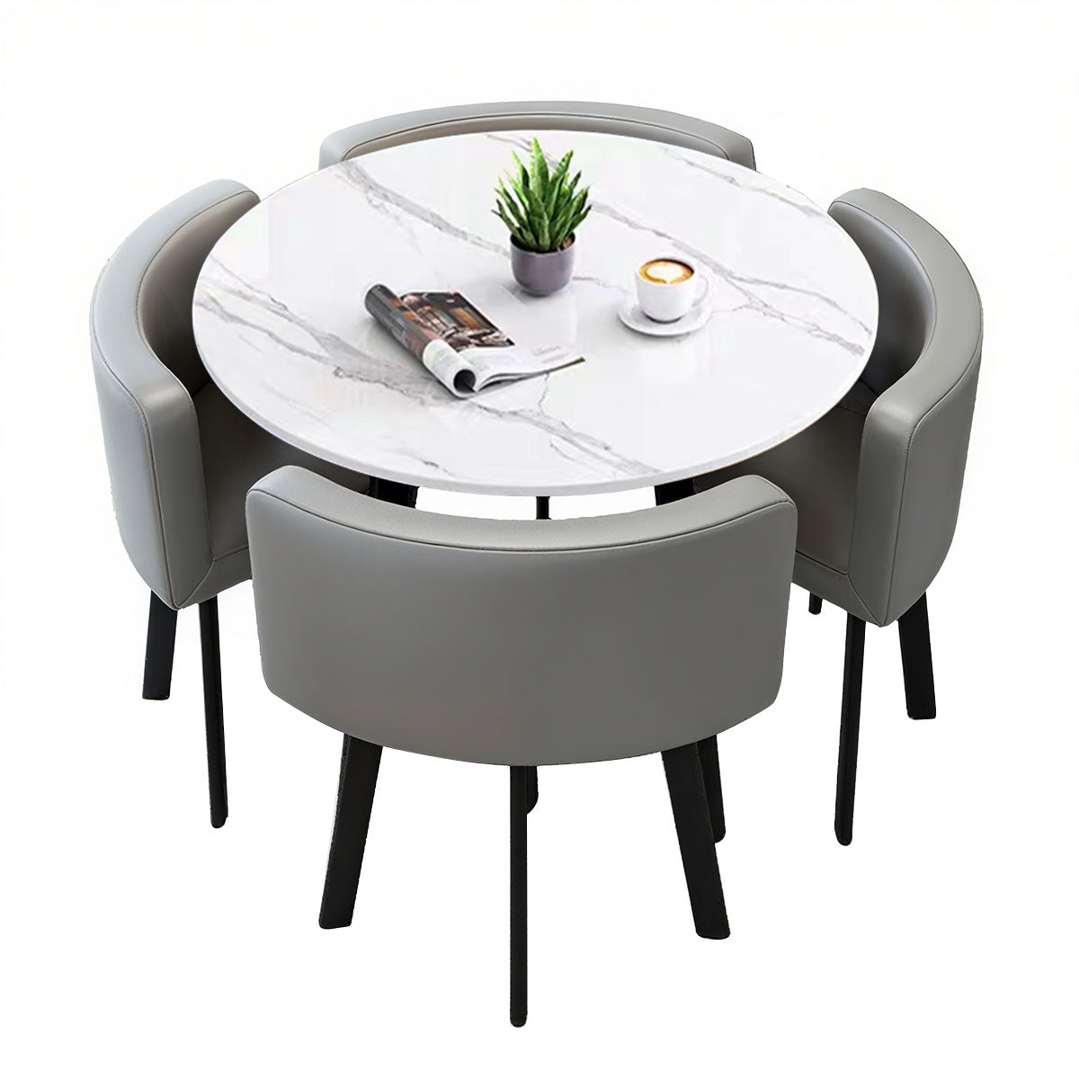 Modern Nesting Table and Chairs for Boutique Office Breakrooms - ANZHAP JDZH-009 Main picture068