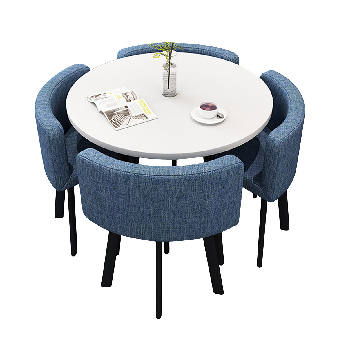 Modern Nesting Table and Chairs for Boutique Office Breakrooms - ANZHAP JDZH-009 Main picture 029