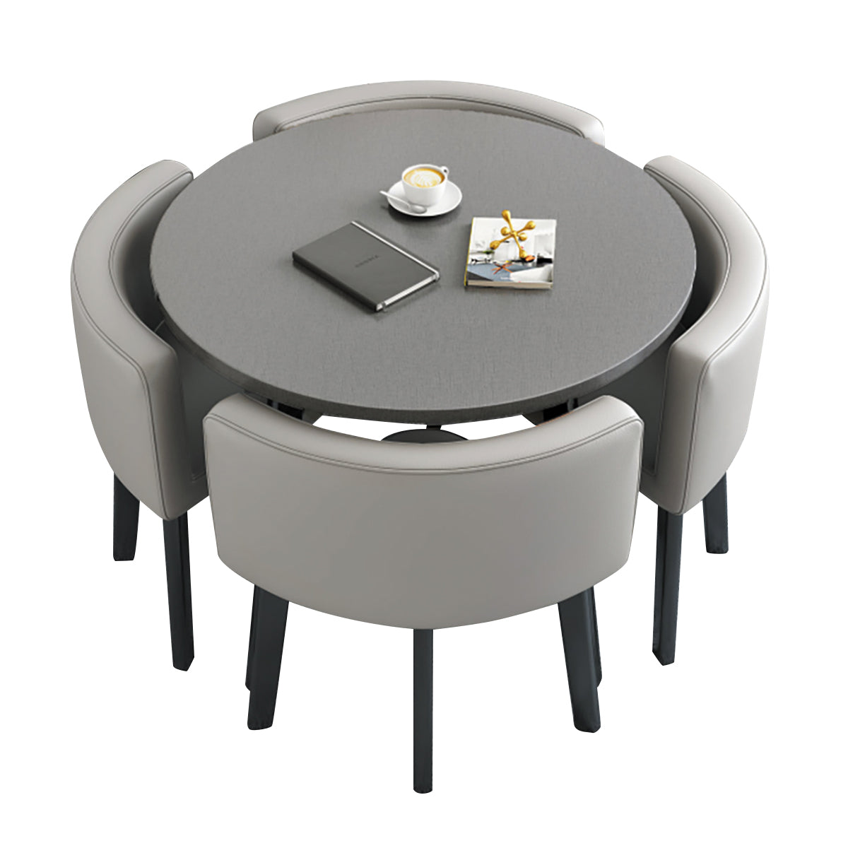 Modern Nesting Table and Chairs for Boutique Office Breakrooms - ANZHAP JDZH-009 Main picture 038