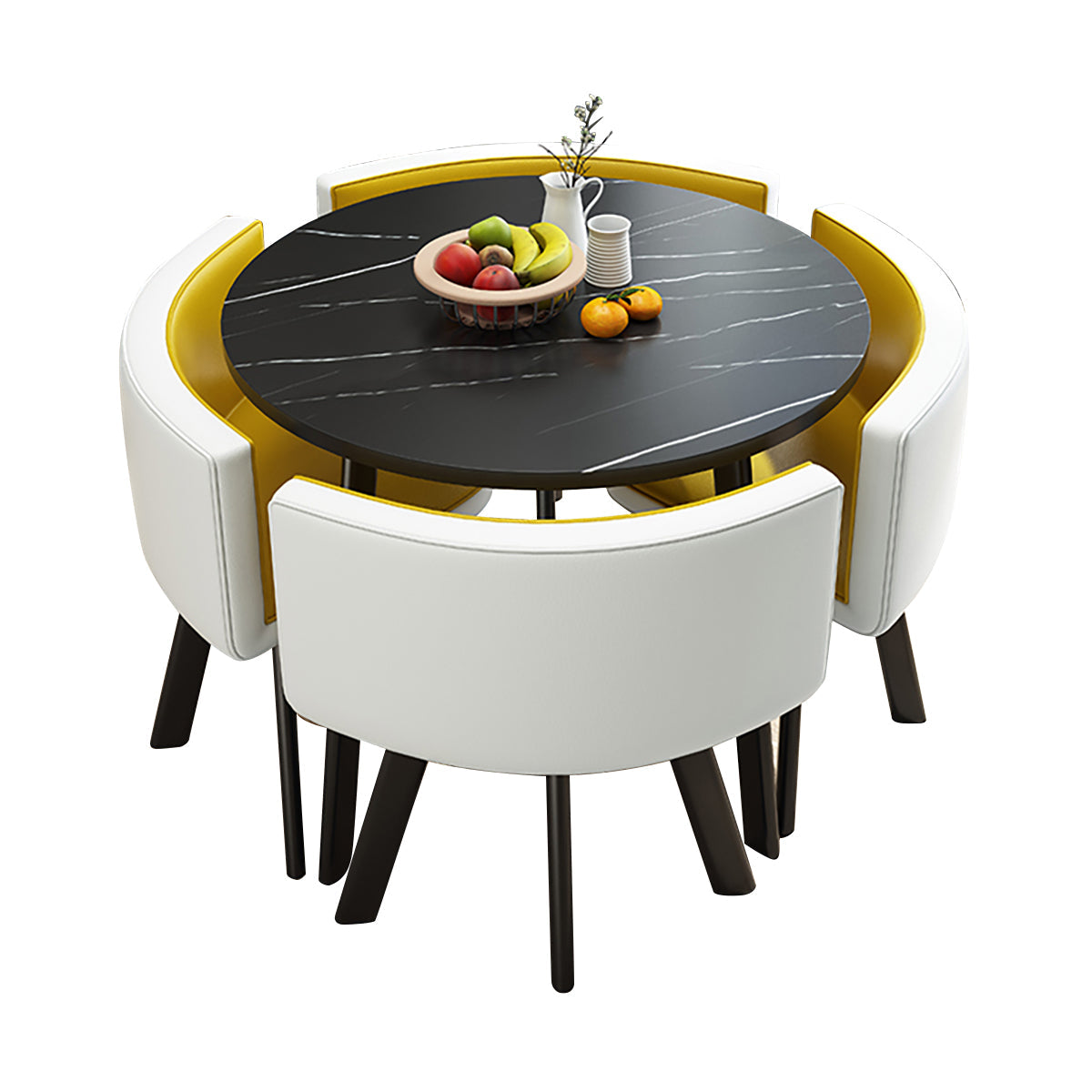Modern Nesting Table and Chairs for Boutique Office Breakrooms - ANZHAP JDZH-009 Main picture 048