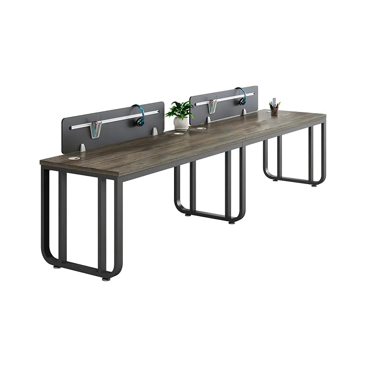 Modern Oak Office Table - Aesthetic Minimalist PC Desk ANZHAP-YGZ-1088-mainpictures 45
