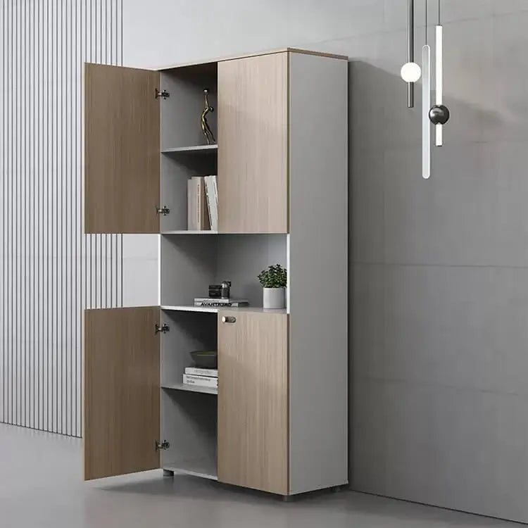Modern Office Bookcase Wooden Storage Cabinet ANZHAP-WJG-731-mainpictures 5