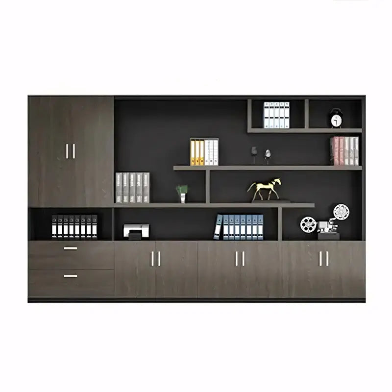 Modern Office Storage Cabinet with Partitioned Shelves ANZHAP-WJG-711-mainpictures 22